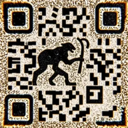 A QR code from the Paleolithic Era