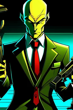 hitman cartoon