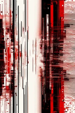 skip skip skip vs art jux tox, arafed abstract red patterns, cyberpunk juxtapositions parallel with arafed probabilities, no outlines, 2D photography, glitch pattern background, eye closed, eye reduced to single line, slight smile, dramatic, dynamic, tilt dynamism, double exposure, negative space, liminal space, tint leaks, glitch fragments, scream vibe, caffeine vibe