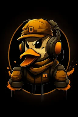Make a Logo For a Gamer Call Ducki1n he loves the game call rust