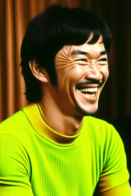 Bruce lee laughing