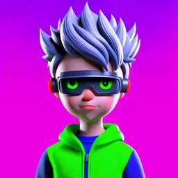 cute boy 3D