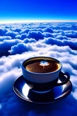 Coffee in the sky.