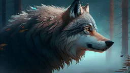 ghibli, wolf