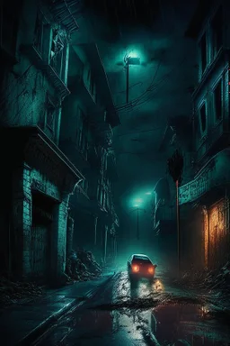 danger place horror street night