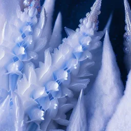 ultra detailed matte painting of many tiny epic fantasy ice flowers and many tiny semi transparent white snowflakes, majestic, intricate, masterpiece, insanely detailed, 4k resolution, cinematic smooth, intricate details , soft smooth lighting, vivid pastel colors, iridescent accents