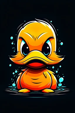 Make an angry duck
