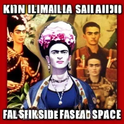 Frida Khalo, space marine