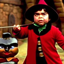 Hervé Villechaize in Robin Hood, Scrooge, King Arthur, Goblins