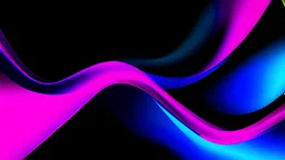 Pink blue black vibrant neon colors background, grain texture wide banner size