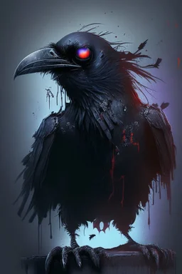 horror gaming crow