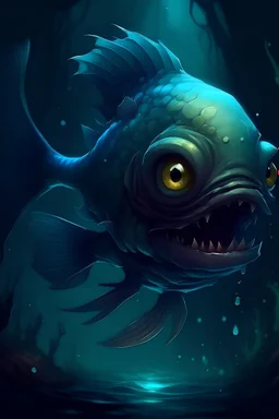 Nightmare fish in the nightmare realm