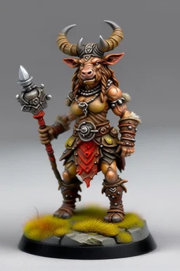 shetland female minotaur pirate