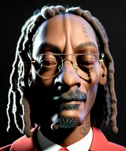 Snoop Dogg, burning marijuana with, dollars, hyper realistic,