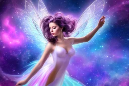 beauty cosmic fairy girl