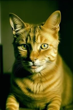 Portrait of a cat by Van Gogh