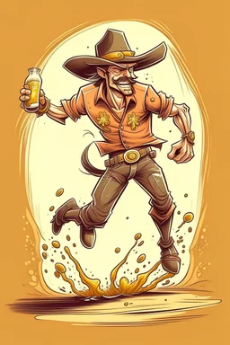 drunk runner cowboy