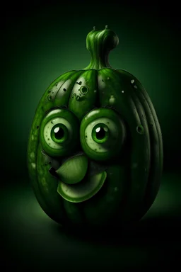 portrait of bad boy cucumber