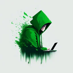 green, minimalistic, banner, beautiful, drawing, art, code, full, png