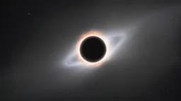 picture of a black hole