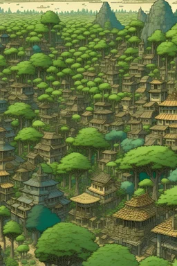 The forest town of somberveil Akihiko Yoshida