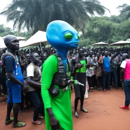 Alienparty at Nairobi