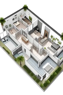 Planos arquitectónicos de casa con concepto de camaleón con 3 recamaras con baño y armario, una recamara principal, cocina, sala, lavadero, tendedero, bodega, alacena, cochera, terraza, piscina, medio baño y sala de juegos