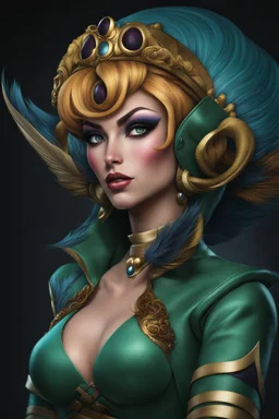 Retrato Dragman inspirado en Nami,