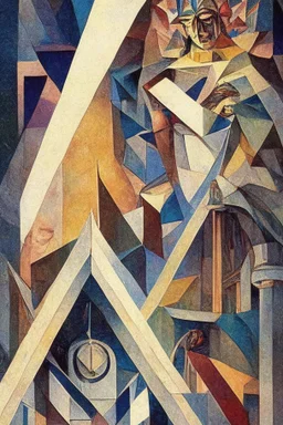 Moloch Whose Eyes Are A Thousand Blind Windows!; Abraham Ortelius; Albert Gleizes