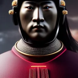 Ultra detailed fullbody Portrait in oil on canvas of medieval SAMURAI with armor,helmet,extremely detailed digital painting,ultrarealistic skin,intense stare, extremely detailed face, crystal clear eyes, mystical colors ,perfectly centered image, perfect composition, rim light, beautiful lighting,masterpiece ,8k, stunning scene, raytracing, anatomically correct, in the style of Simon Bisley and Ohrai Noriyoshi and robert e howard and Steve Jung and Wizyakuza and uncannyknack.