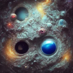 Cosmic in a eyeball, hyper detailed,ultra detailed,realistic, 8k