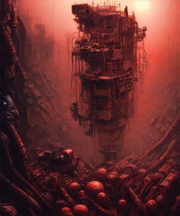 Camera., concept art, hyper detailed, beksinski, dan mumford, post-apocalyptic, oil on canvas