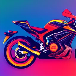 fullbody Drawing of 'sketch of SUperBike',intricate detail,andrea bonelli,Kilian Eng,Ohrai,evan lee,Aleksandr Sidelnikov,KyuYong Eom,three quarters frontal aerial view,toned colors,16k