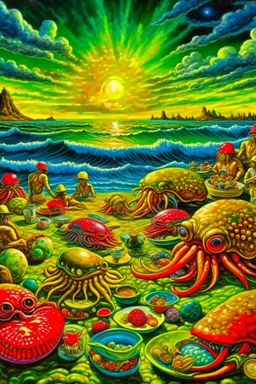 Clambake Freakout on Acid; Surrealism