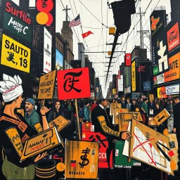 this isnt a game this is financial revolution style of basquiat x pollock