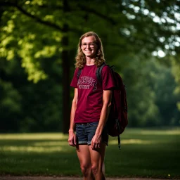 A high school student in the Missouri Ozarks