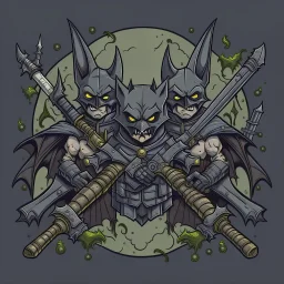 bats with weapons