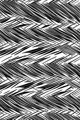Modern black and white strokes