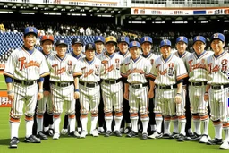 Yomiuri Giants 1970 team, Baseball Japan Giants Matsui, Yomiuri Giants Stadium.