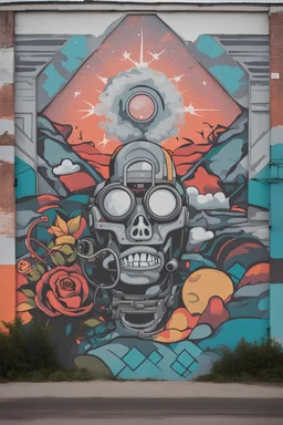 Sober Wear mural