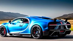 Mansory Bugatti Chiron Centuria, 4K, Ultra Detailed, Rear View