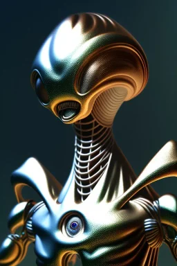 alien humanoid, 8k, finely detailed, photo realistic.