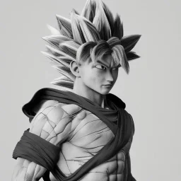 goku in native american clothe