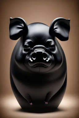 black ghost pig