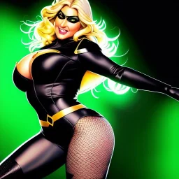 ultra detailed fullbody portrait of beautiful booty busty Black Canary, wearing skintight costume, extremely detailed digital painting, intrincate, extremely detailed smiling face,crystal clear Big Green eyes, in the style of adam hughes , mystical colors , perfectly centered image, perfect composition, rim light, beautiful lighting,8k, stunning scene, raytracing