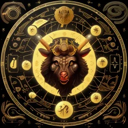 Libra zodiac sign, illustration, black background, by HR Gigger