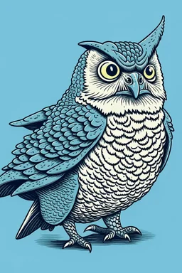 Owl / shark hybrid