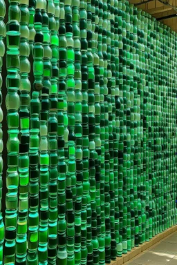 a picture of a bottle wall