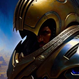 portrait 'Colossus Protoss Unit-Starcraft' ancient metal armor ,painting by gaston bussiere, greg rutkowski, yoji shinkawa, yoshitaka amano, tsutomu nihei, donato giancola, tim hildebrandt, oil on canvas, cinematic composition, extreme detail,fit full head inside picture,16k