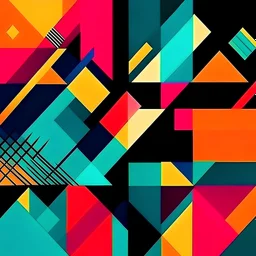 Colorful geometric background. Minimal cover template design for web. Modern abstract background with geometric shapes and lines. Eps10 Vector